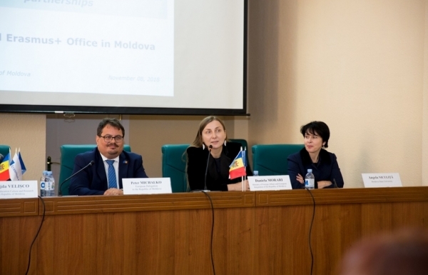 Seminar internațional, dedicat parteneriatelor în Erasmus+, la Chișinău