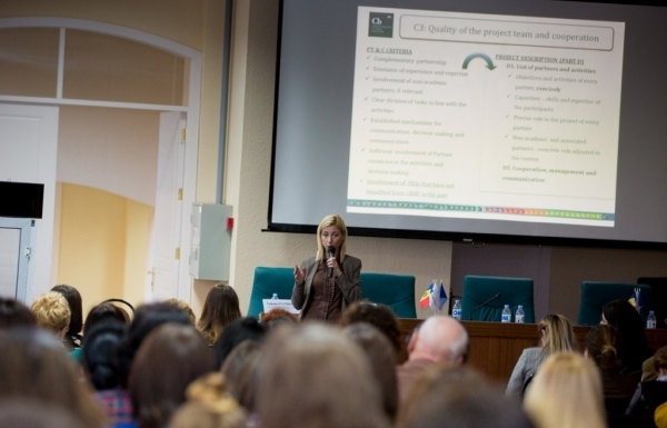 Seminar internațional, dedicat parteneriatelor în Erasmus+, la Chișinău