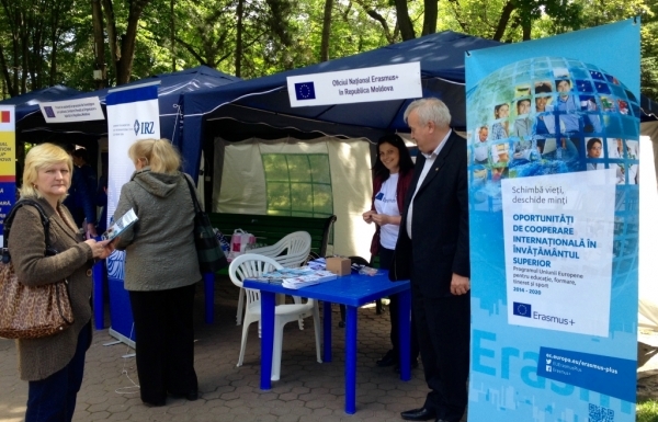 Erasmus+ Moldova a participat la Ziua Europei și în 2016