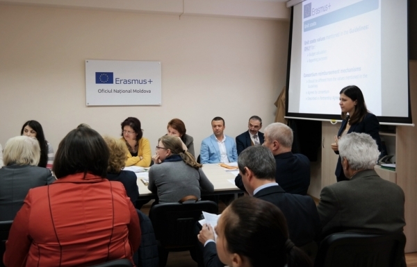 Partenerii locali în proiecte de Consolidare a Capacității, în ședință cu reprezentantul EACEA