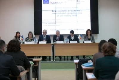 Misiune de asistență tehnică privind îmbunătățirea competențelor profesionale ale staff-ului academic din Republica Moldova