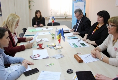 Oficiul Național Erasmus+ a organizat o ședință de lucru cu membrii echipei HEREs  